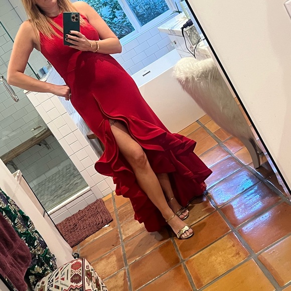 Betsy & Adam tiered ruffles dress - Picture 2 of 8